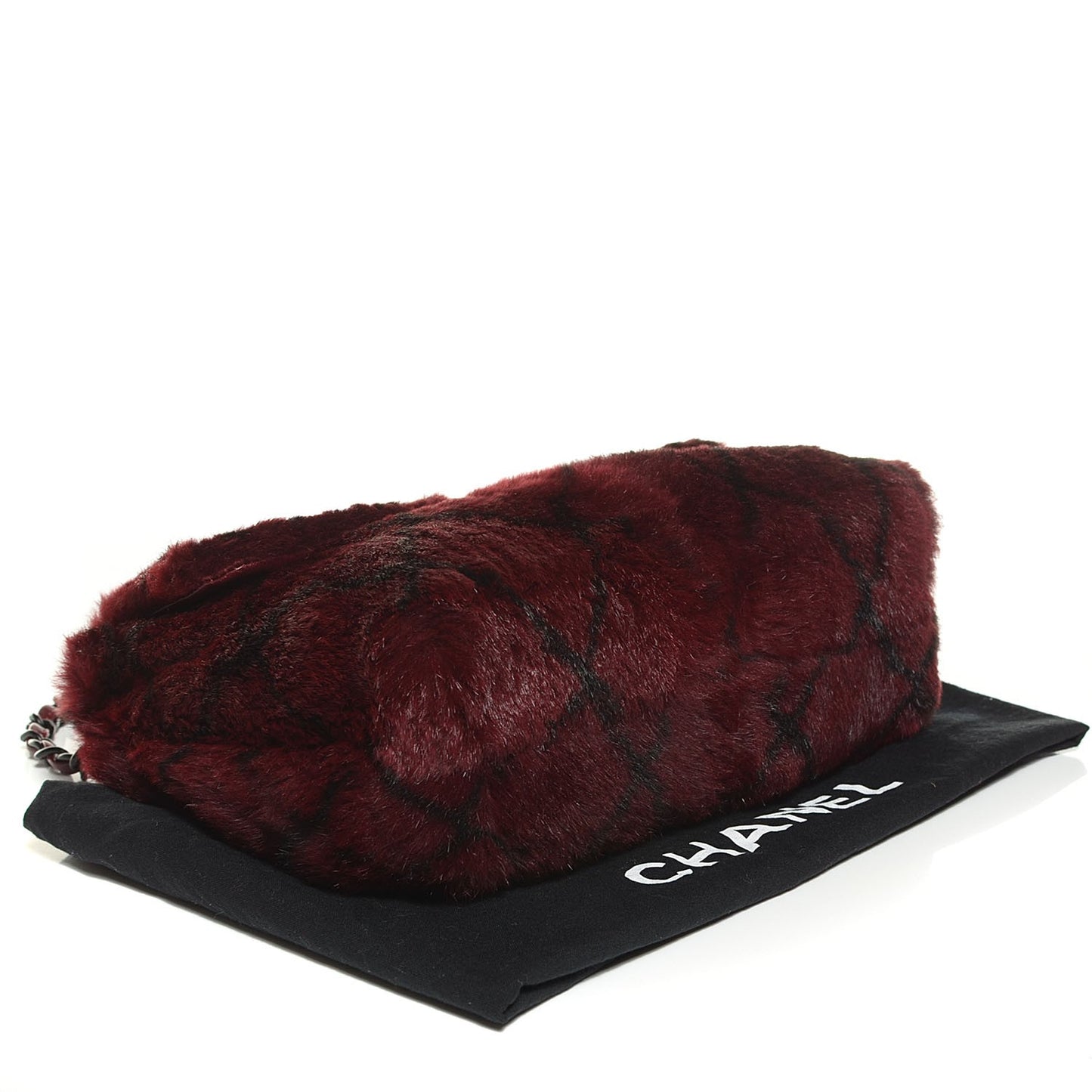 Lapin Fur Quilt Pattern Flap Burgundy