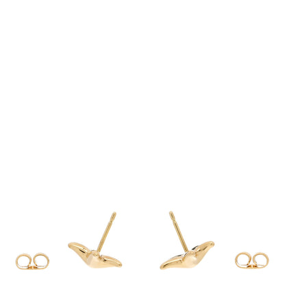 Tiffany 18K Yellow Gold 12mm Elsa Peretti Starfish Earrings 3 of 4