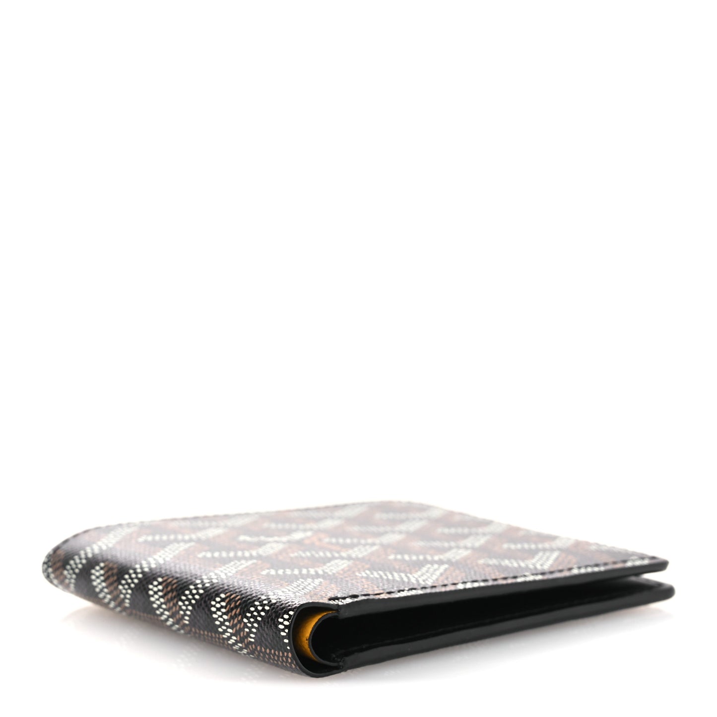 Goyardine Bi-Fold Victoire PM Wallet Black