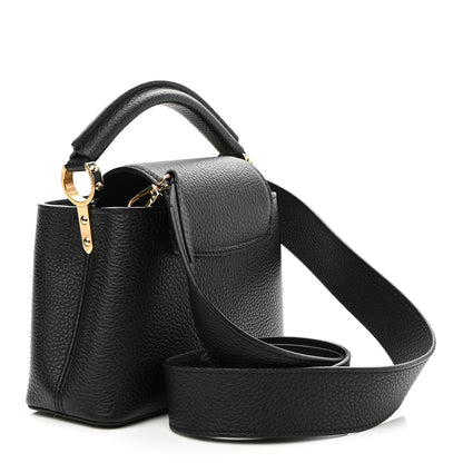 Louis Vuitton Taurillon Mini Capucines Black 3 of 9