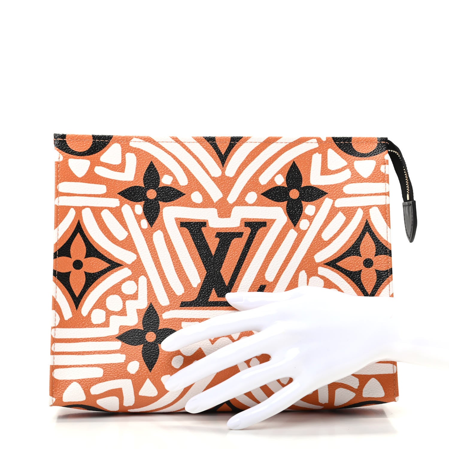 Louis Vuitton Monogram Giant Crafty Pochette Toiletry 26 Creme Caramel 2 of 9