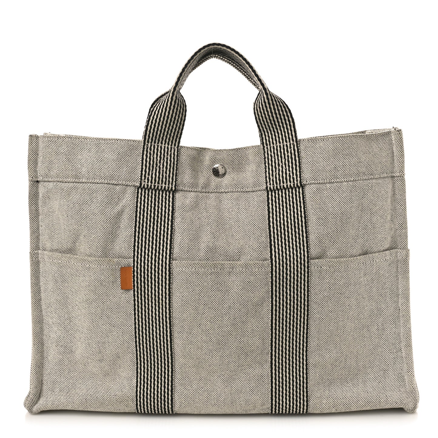 Canvas Herline GM Tote Light Grey