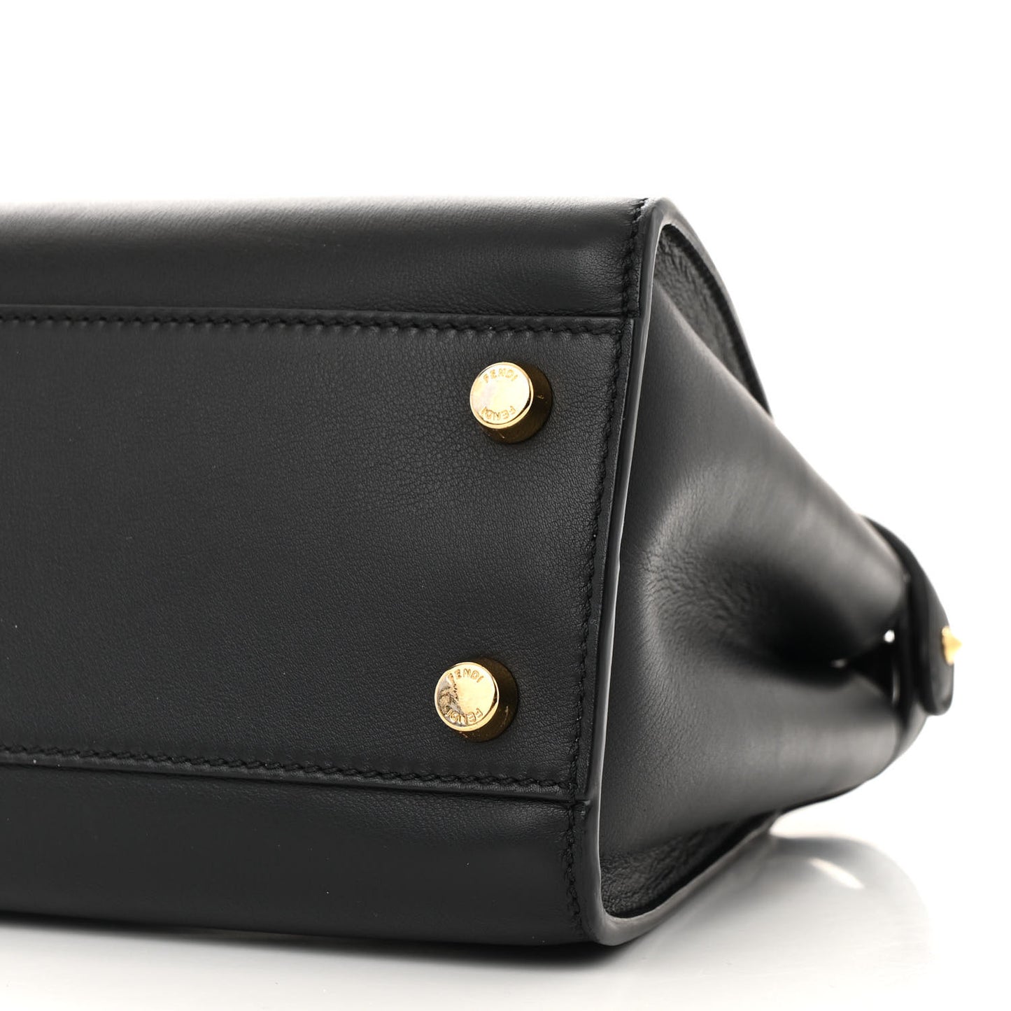 Vitello Tahiti Burro Medium Peekaboo Iconic Essentially Satchel Black Corda