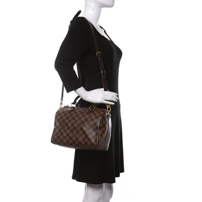 Louis Vuitton Damier Ebene Speedy Bandouliere 25 2 of 15