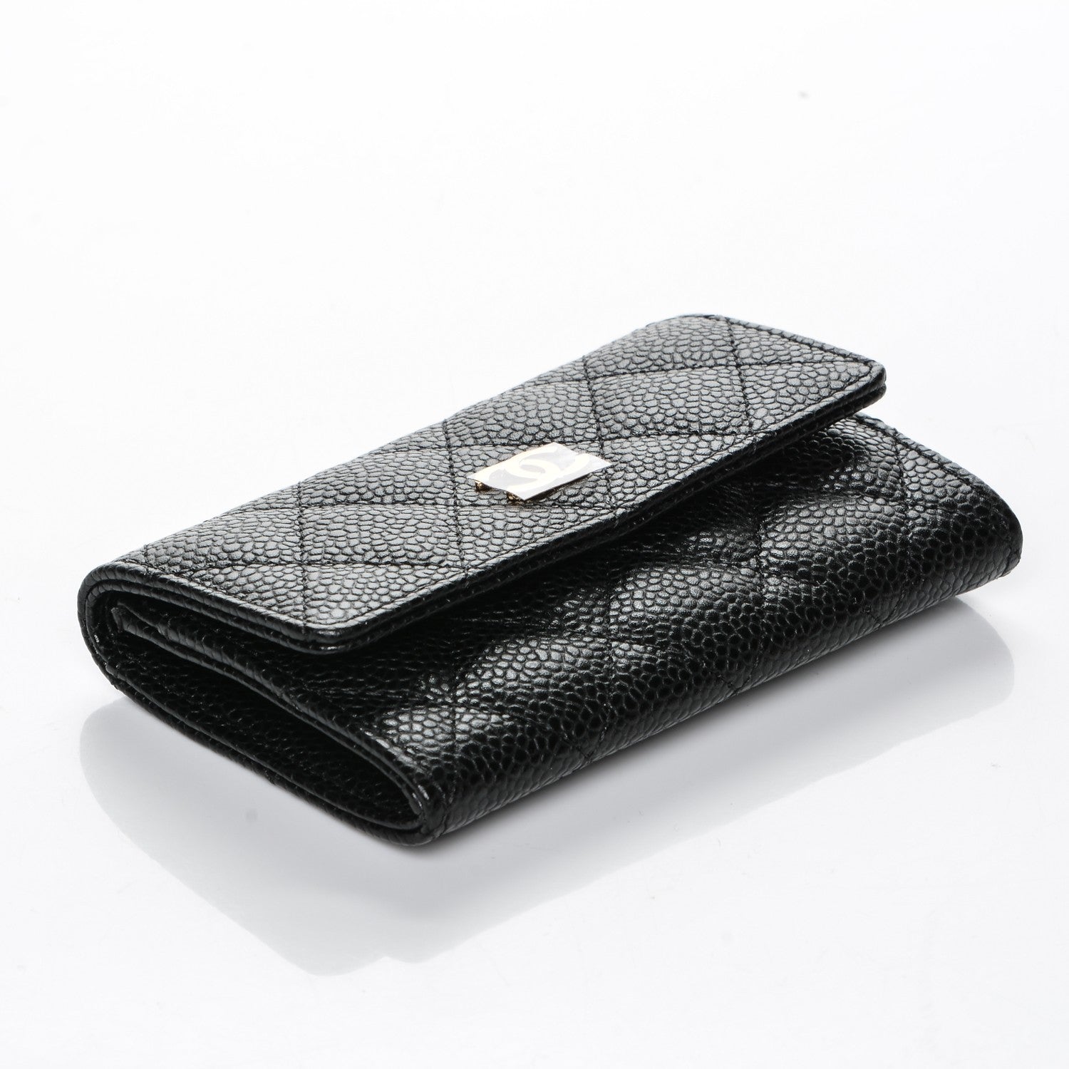 Chanel Caviar Quilted Card Holder Black 4 of 8