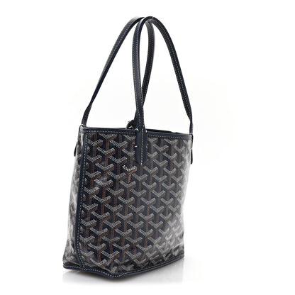 Goyard Goyardine Reversible Mini Anjou Navy 6 of 19