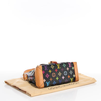 Louis Vuitton Monogram Multicolor Eliza Black 4 of 7