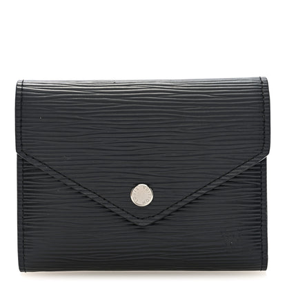 Louis Vuitton Epi Victorine Wallet Black 1 of 8