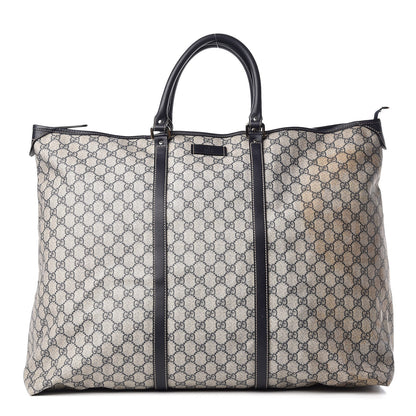 Gucci GG Plus Monogram Large Joy Tote Bag Navy 1 of 14