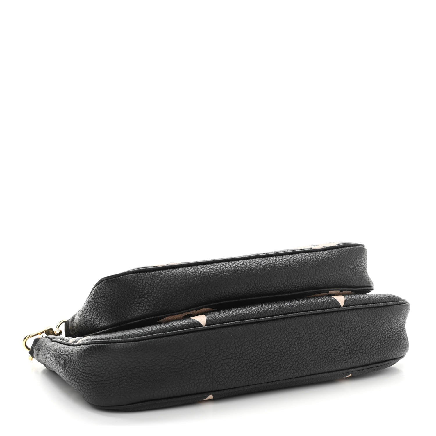 Louis Vuitton Empreinte Monogram Giant Multi Pochette Accessories Black Beige 4 of 10