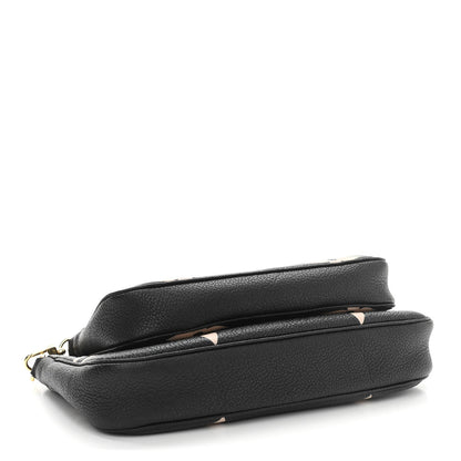 Louis Vuitton Empreinte Monogram Giant Multi Pochette Accessories Black Beige 4 of 10