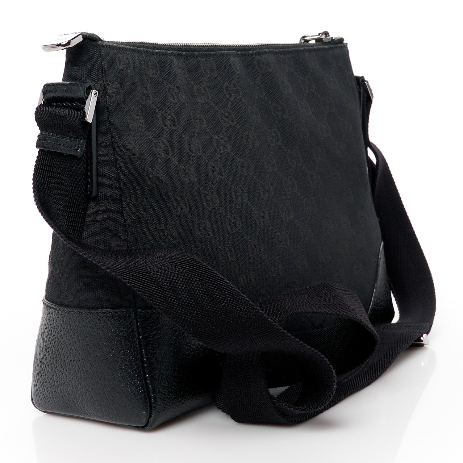 Gucci Monogram Joy Messenger Bag Black 3 of 12