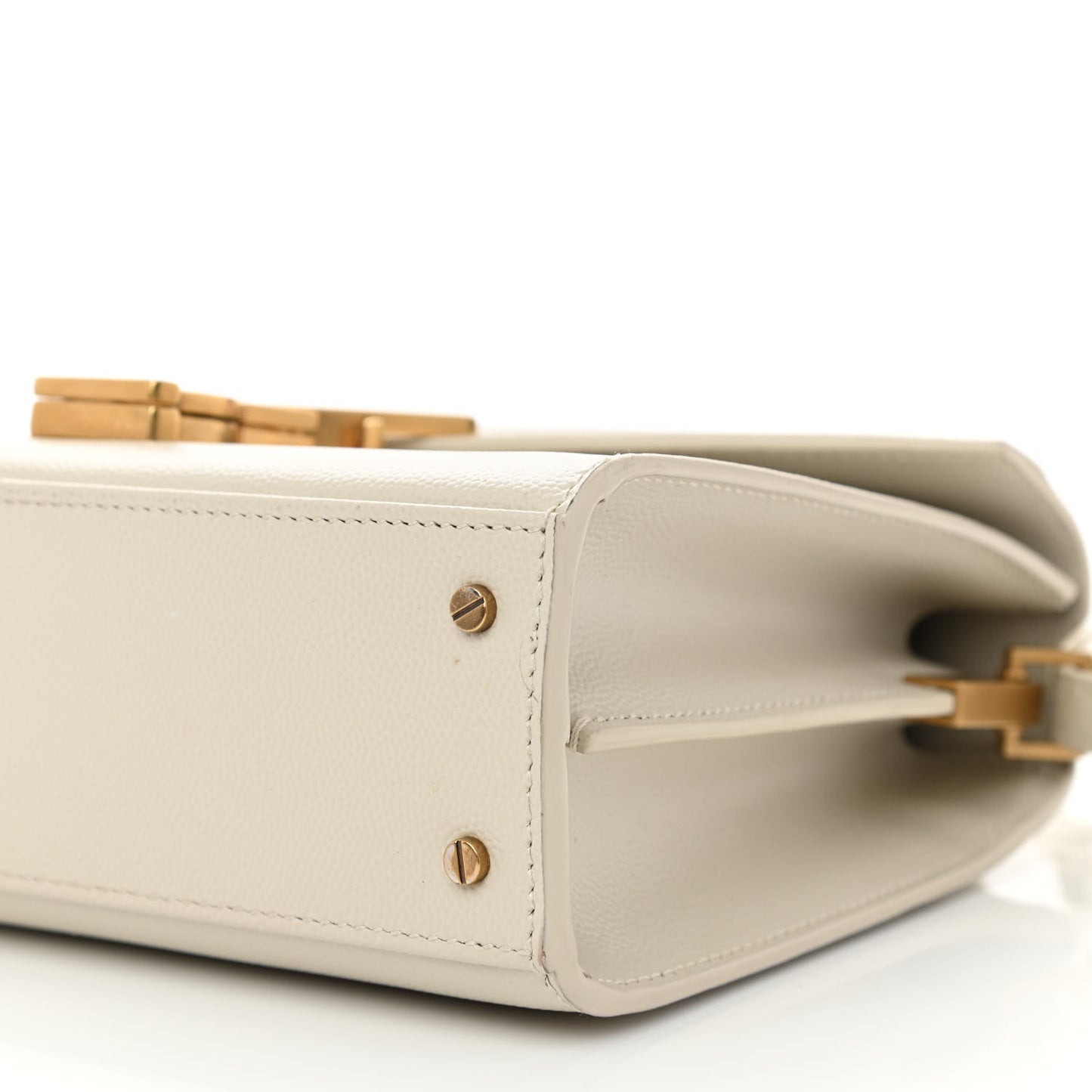 Grain de Poudre Mini Classic Monogram Cassandra Top Handle Vintage White