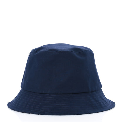Christian Dior Oblique Reversible Teddy-D Brim Bucket Hat 59 Blue 10 of 14