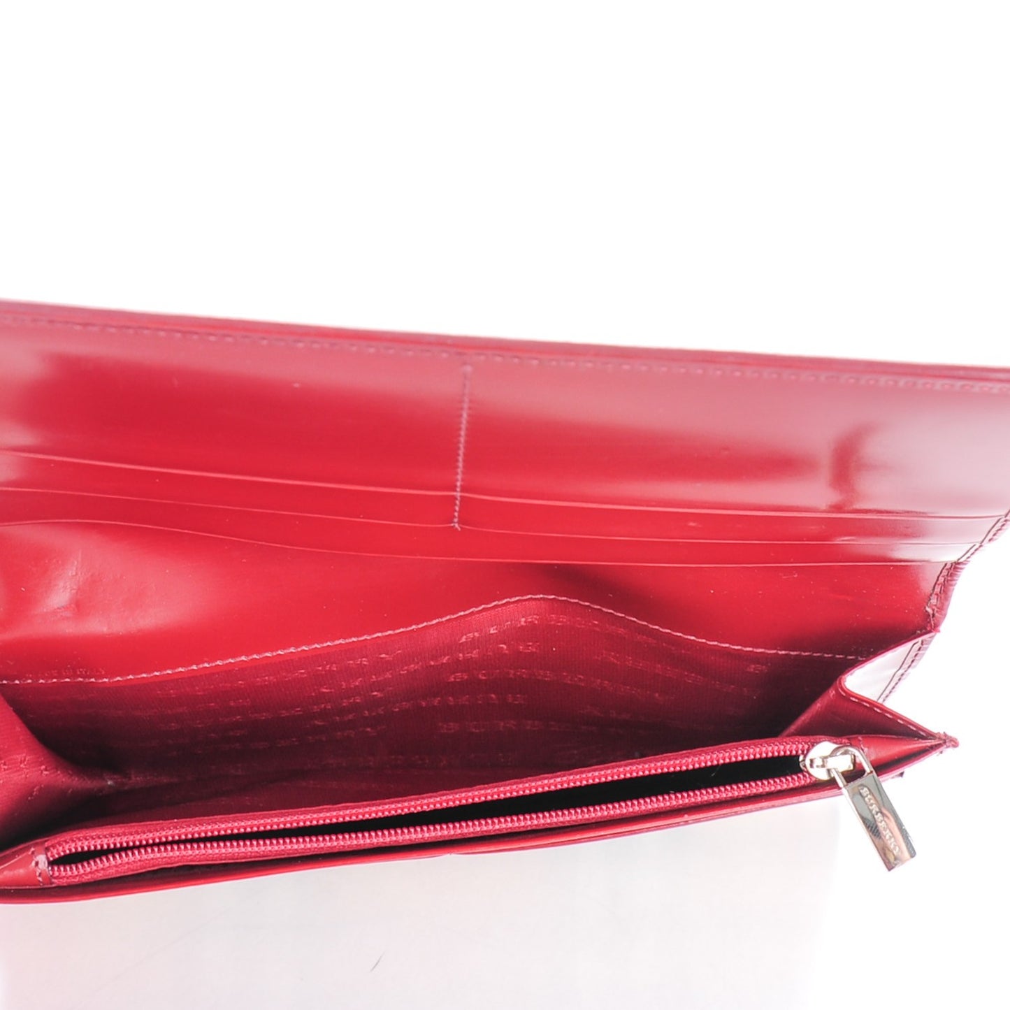 Haymarket Check Continental Wallet Red