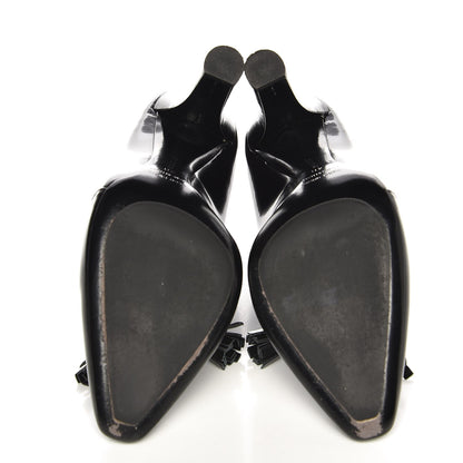 Alexander Wang Patent Anais Tassel Loafer Pump 40 Black 5 of 11