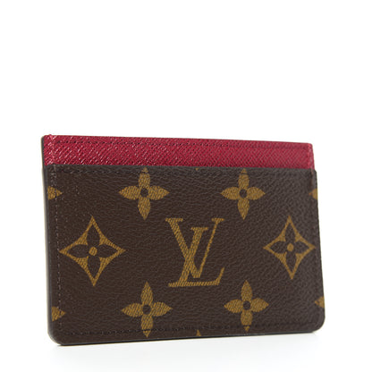 Louis Vuitton Monogram Card Holder Fuchsia 3 of 7