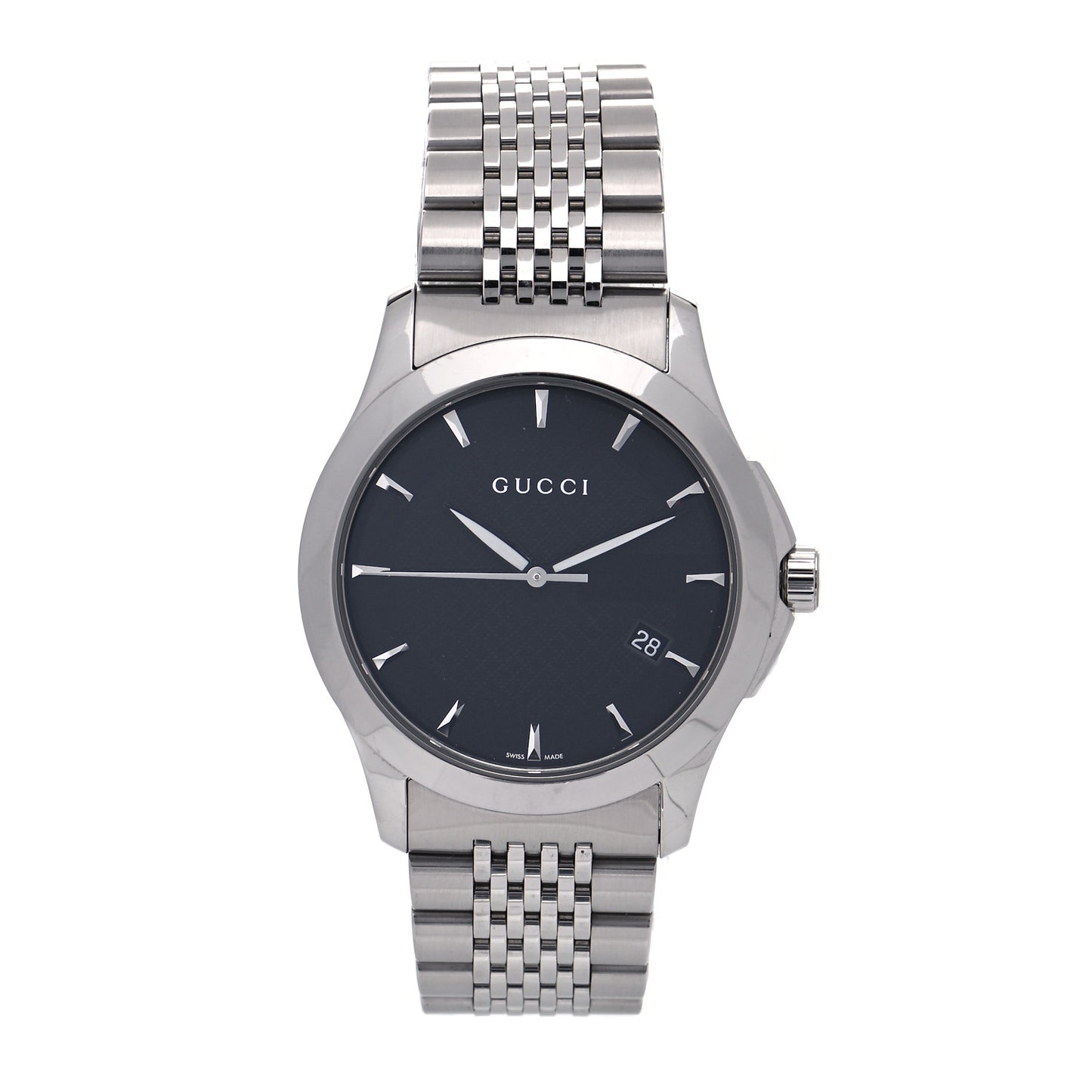 Stainless Steel 38mm G-Timeless Quartz Watch Black