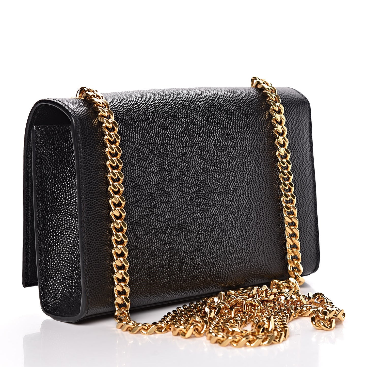 Grain De Poudre Small Monogram Kate Satchel Black