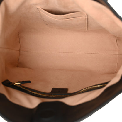 Gucci Guccissima Linea A Foldover Tote Black 5 of 11