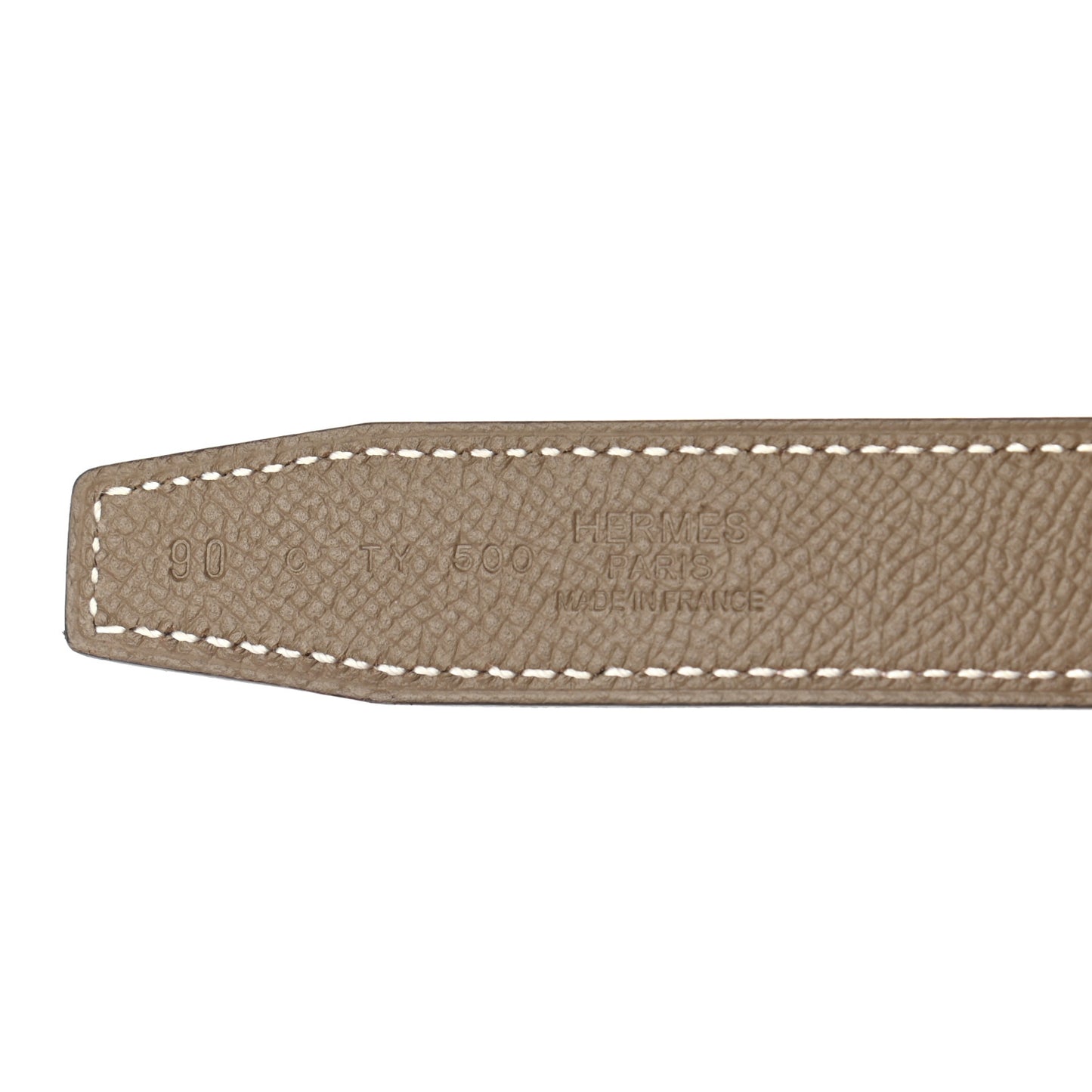 Swift Epsom 24mm Belt Strap 90 Rose Sakura Etoupe