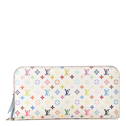Louis Vuitton Monogram Multicolor Insolite Wallet White Raisin 1 of 5