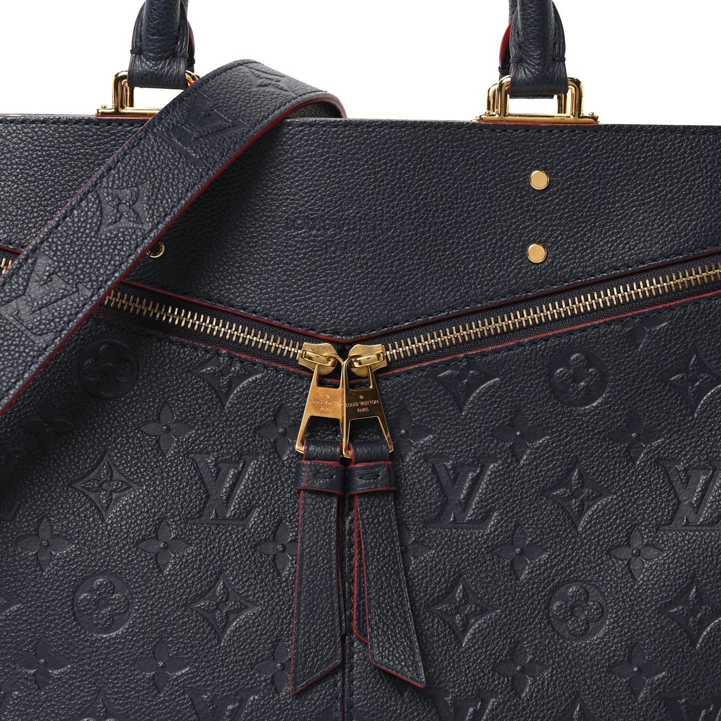 Empreinte Sully MM Marine Rouge