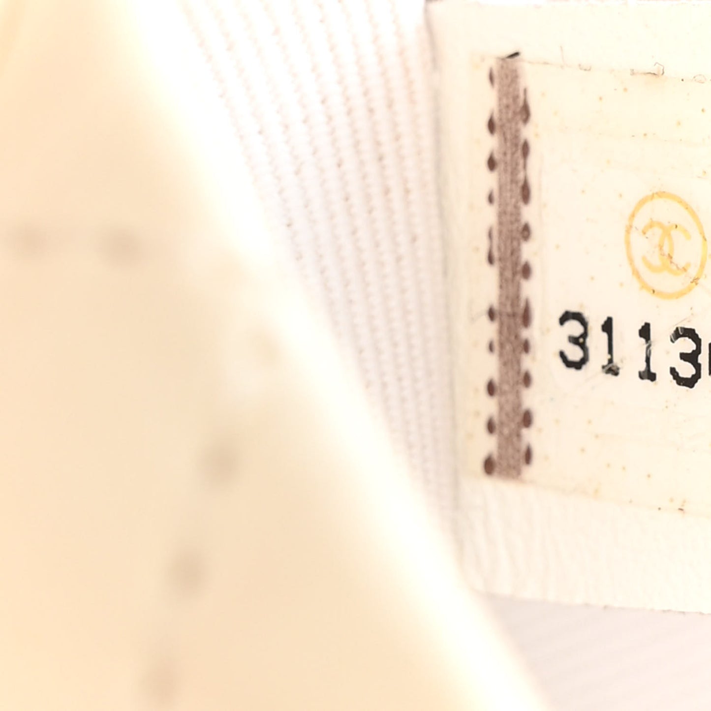 Lambskin Quilted Pearl Mini About Pearls Drawstring Bag White