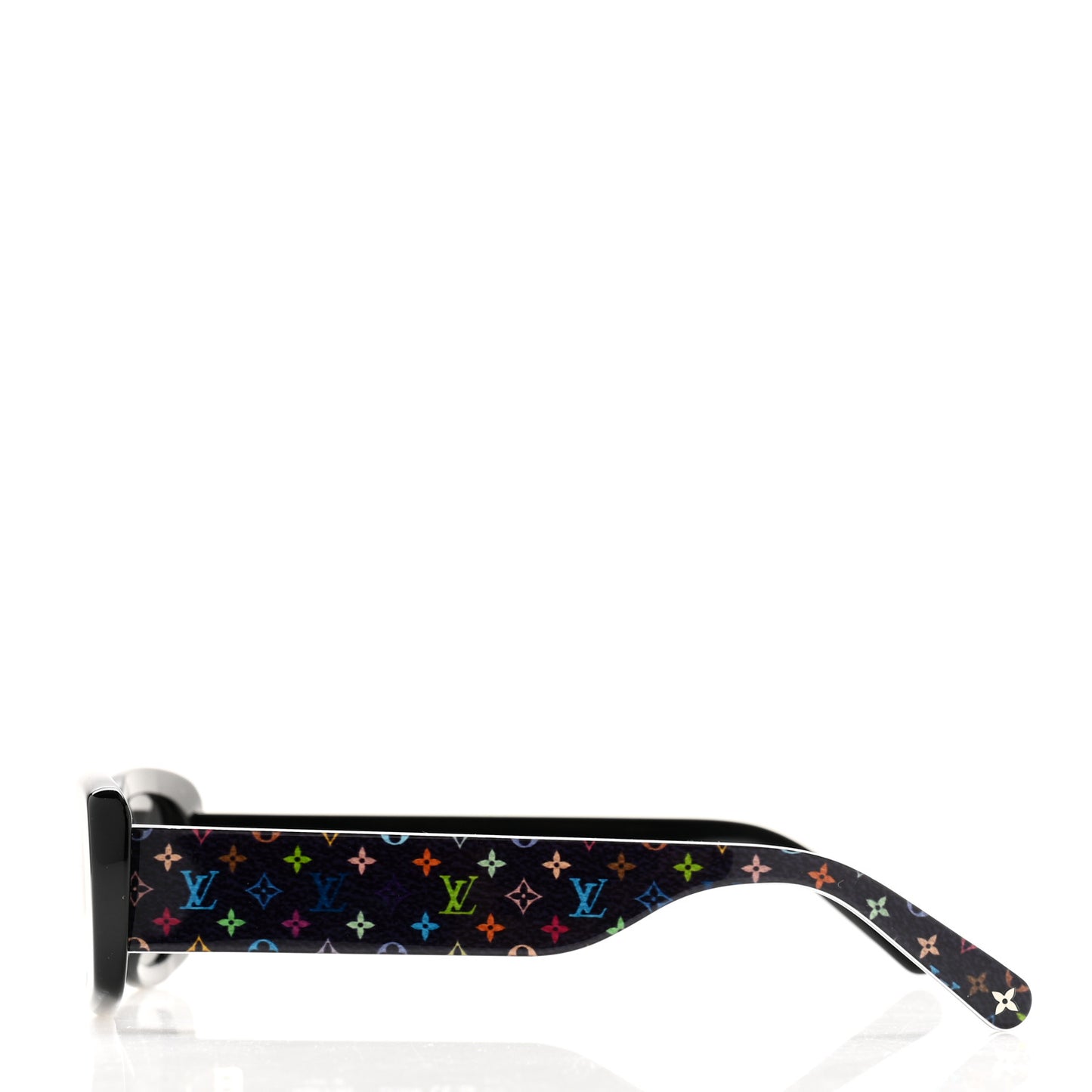 LV X TM Acetate Monogram Multicolor Sunglasses Z2709W Black