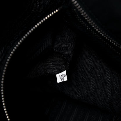 Prada Nylon Vela Baby Bag Black 6 of 8