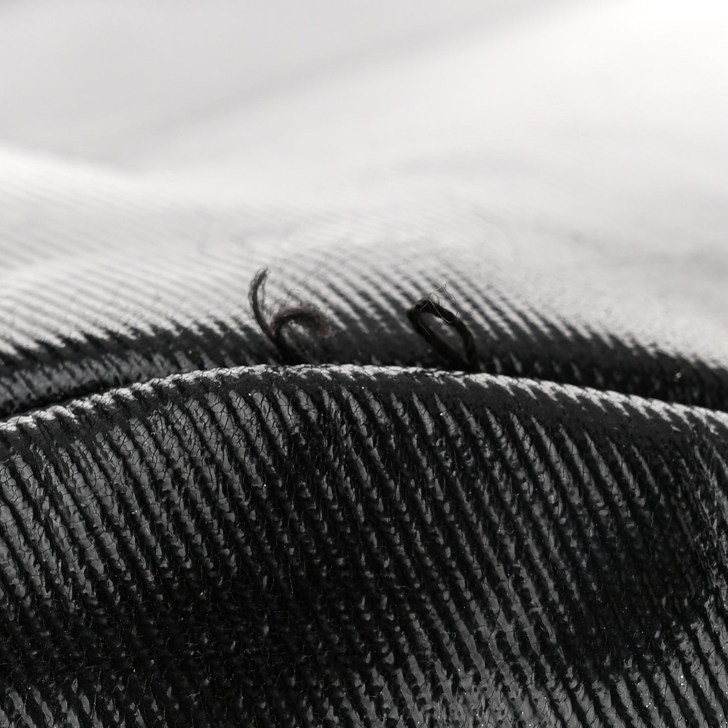 Coated Canvas Sport Crossbody Black