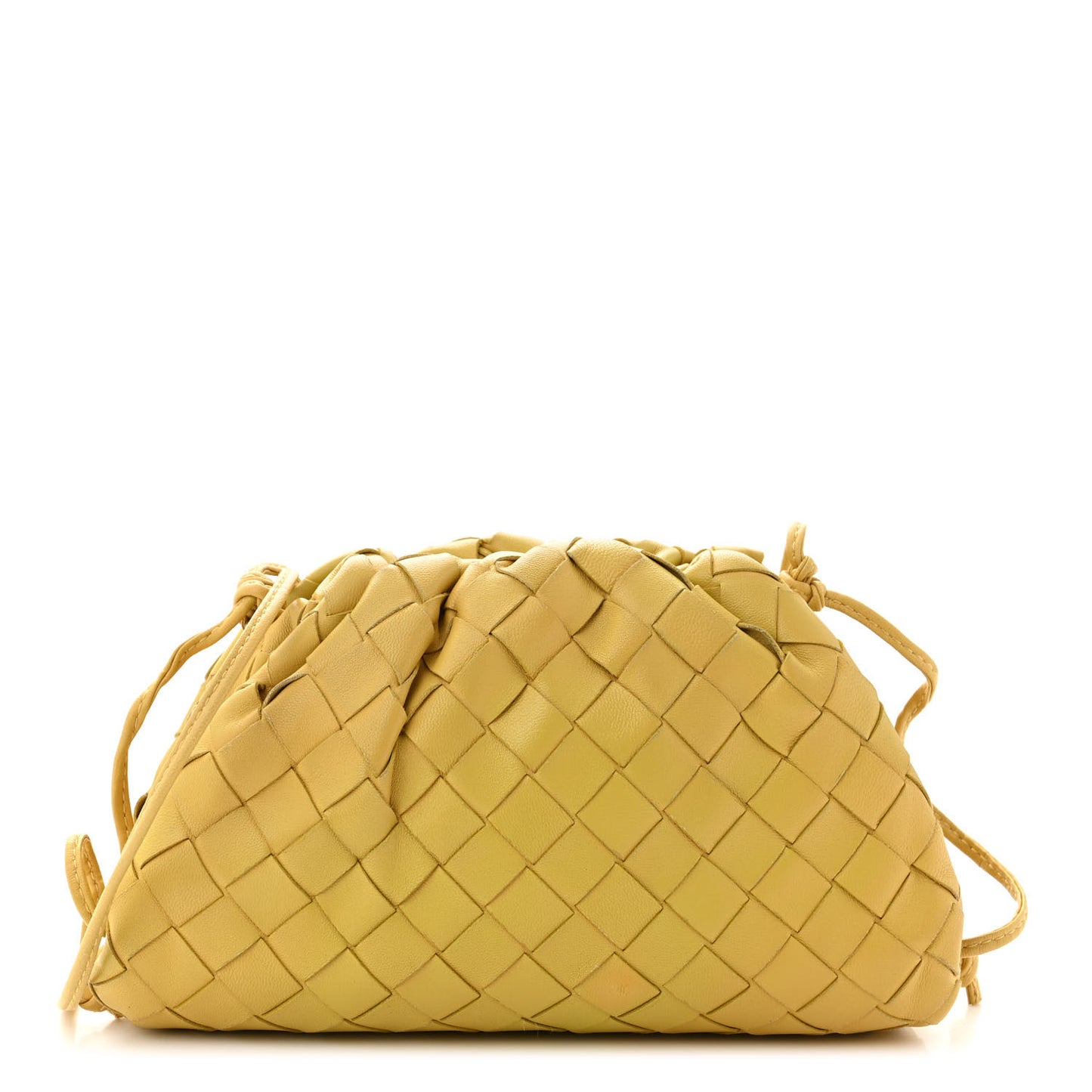 Nappa Intrecciato The Mini Pouch Buttercup