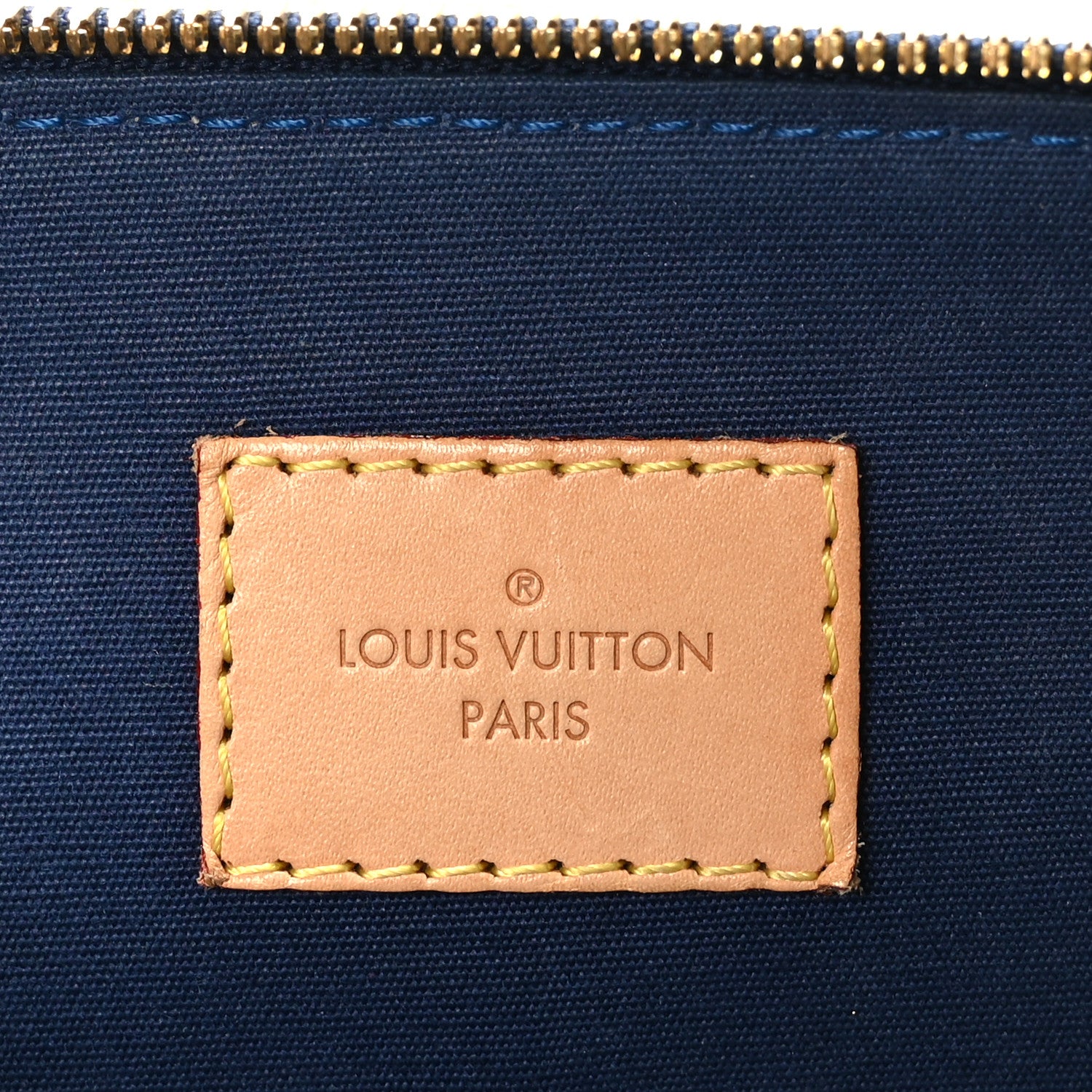 Louis Vuitton Vernis Alma PM Blue Infini 6 of 8