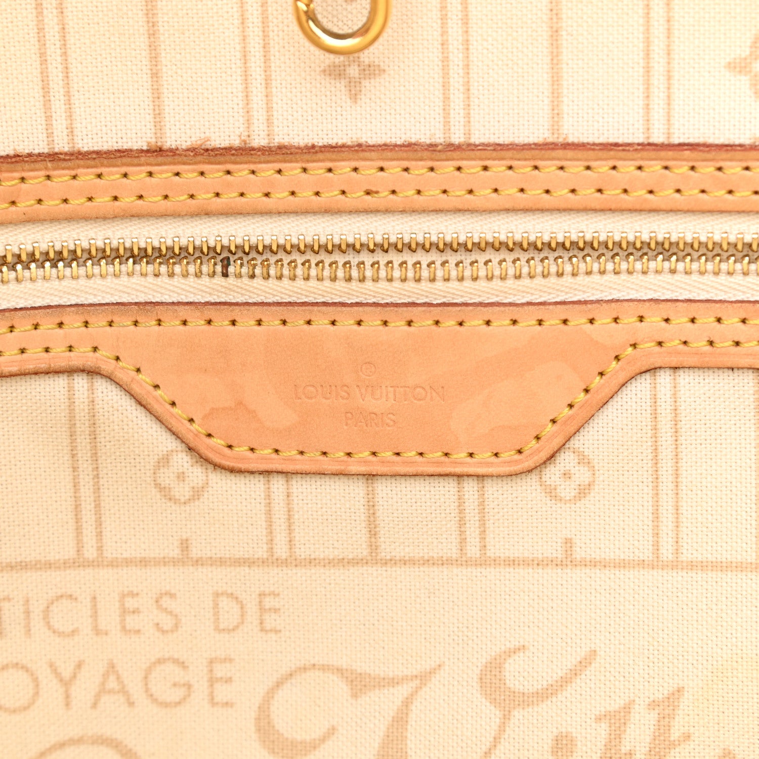 Louis Vuitton Damier Azur Neverfull MM 7 of 16
