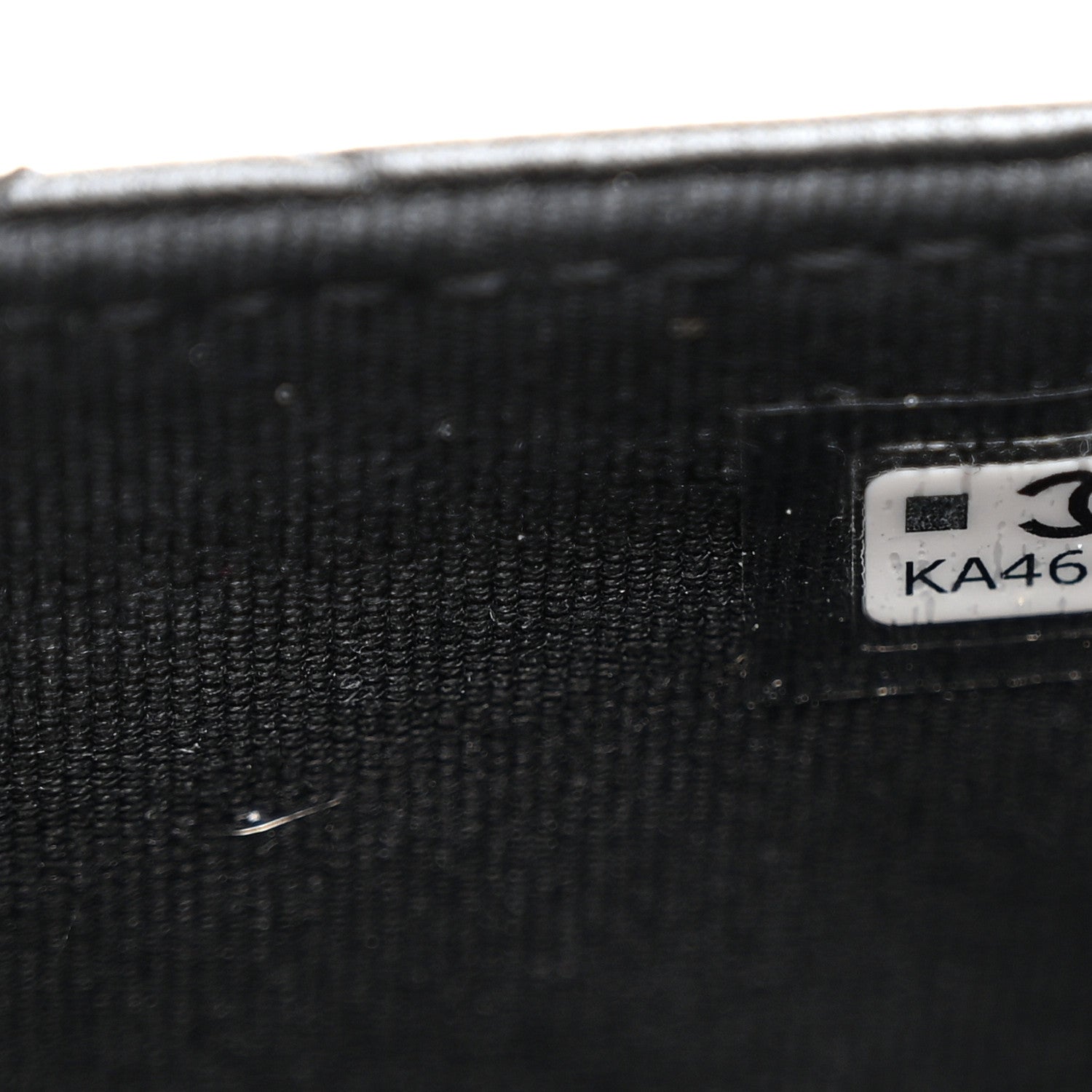 Chanel Lambskin Quilted Zip Card Holder So Black 7 of 8