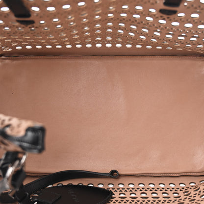 Alaia Lux Calfskin Vienne Large Mina Tote Black 6 of 12