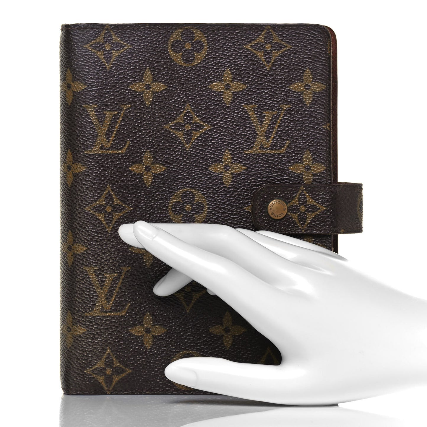 Monogram Medium Ring Agenda Cover