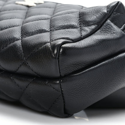 Chanel Calfskin Quilted Waist Bag Black 9 of 9
