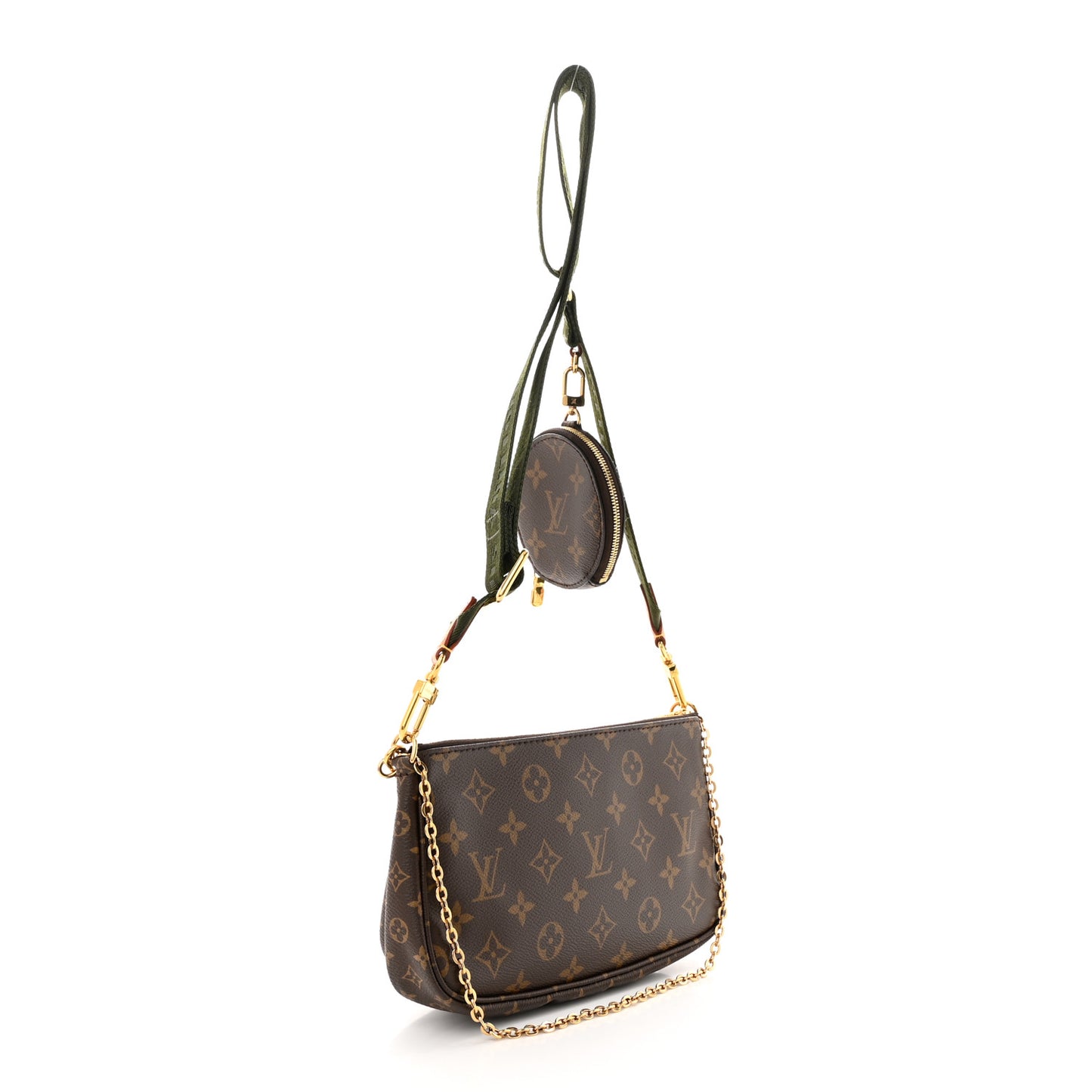 Monogram Multi Pochette Accessories Kaki