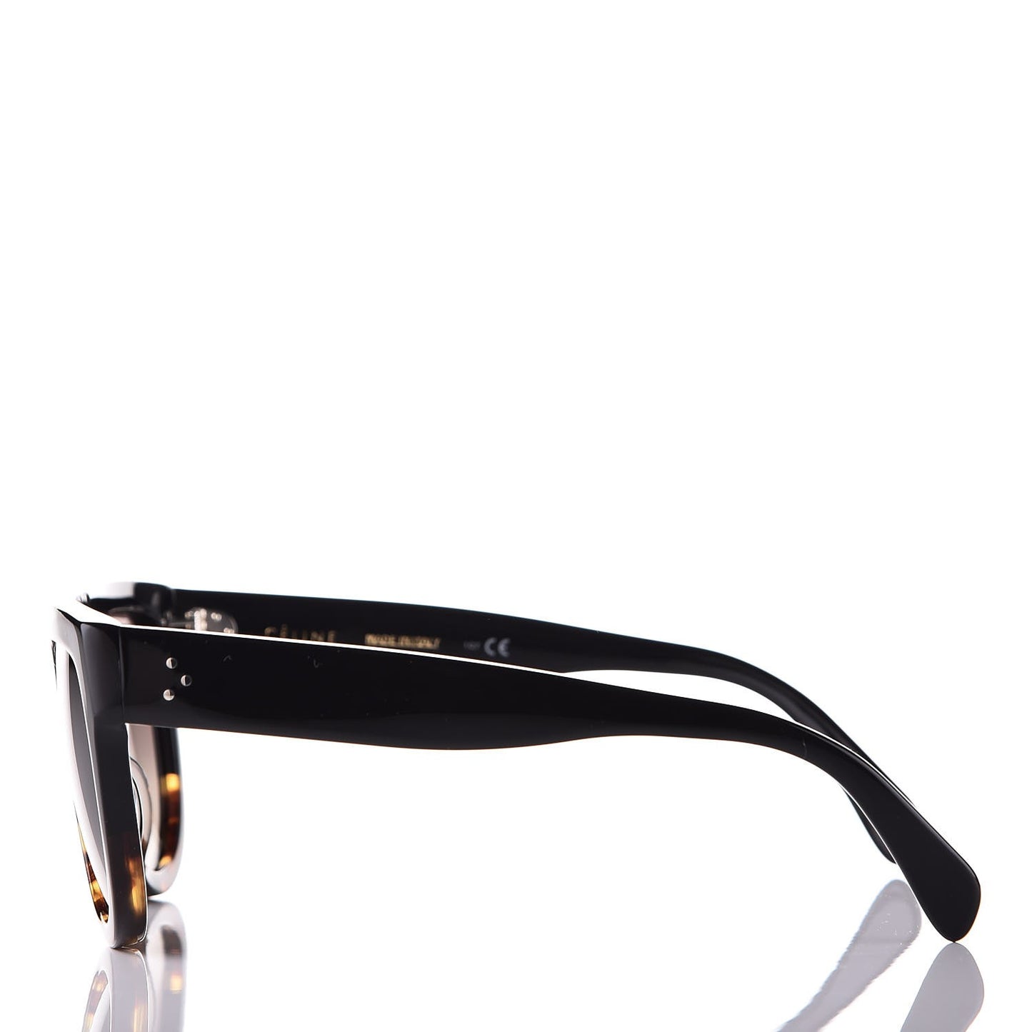Acetate Aviator Sunglasses CL 40001 Black Havana