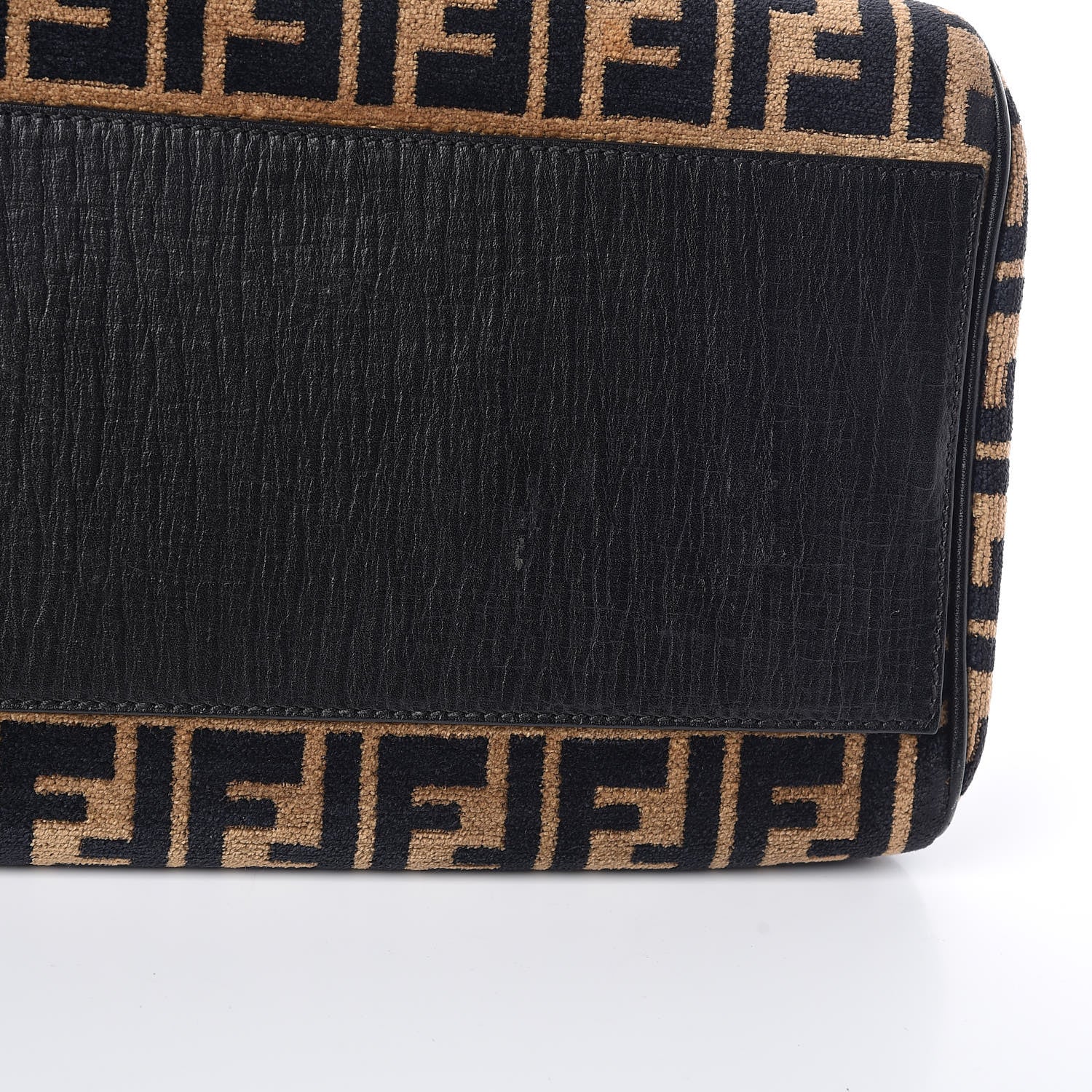 Fendi Velvet Zucca Bag De Jour Tobacco 12 of 16