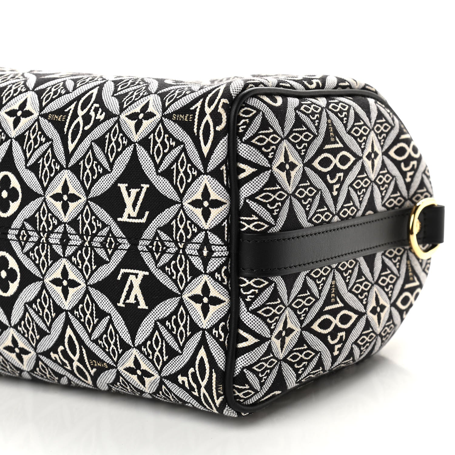 Louis Vuitton Jacquard Since 1854 Speedy Bandouliere 25 Grey 9 of 9