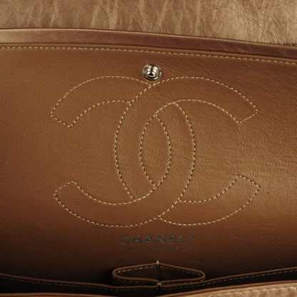Chanel Metallic Aged Calfskin Quilted 2.55 Reissue 226 Flap Dark Gold 6 of 8