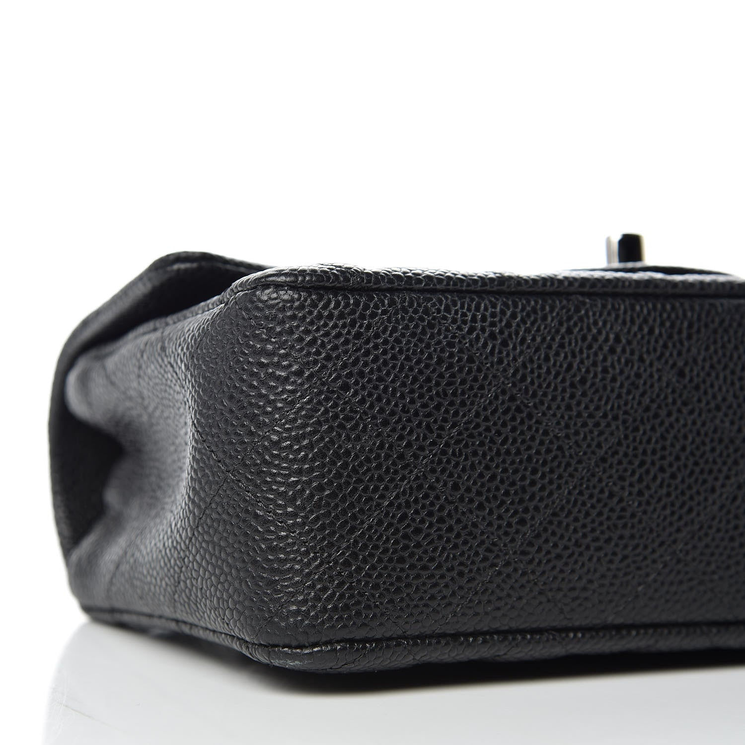 Chanel Caviar Quilted Mini Rectangular Flap Black 8 of 10