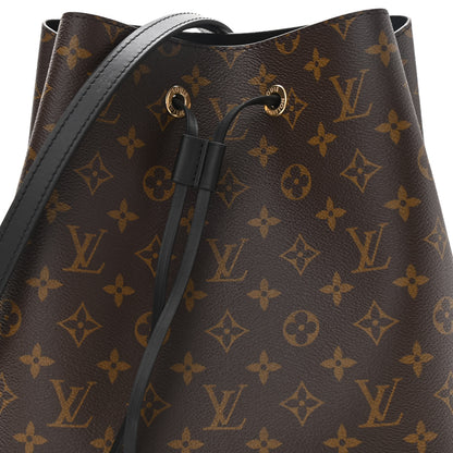 Louis Vuitton Monogram Neonoe MM Black 7 of 10