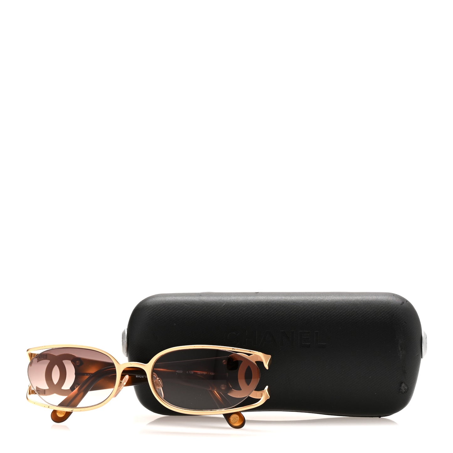 CC Logo Sunglasses 4023 Gold