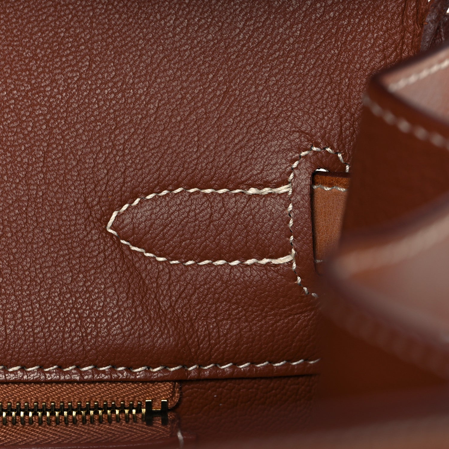 Hermes Natural Barenia Birkin 35 Fauve 21 of 53