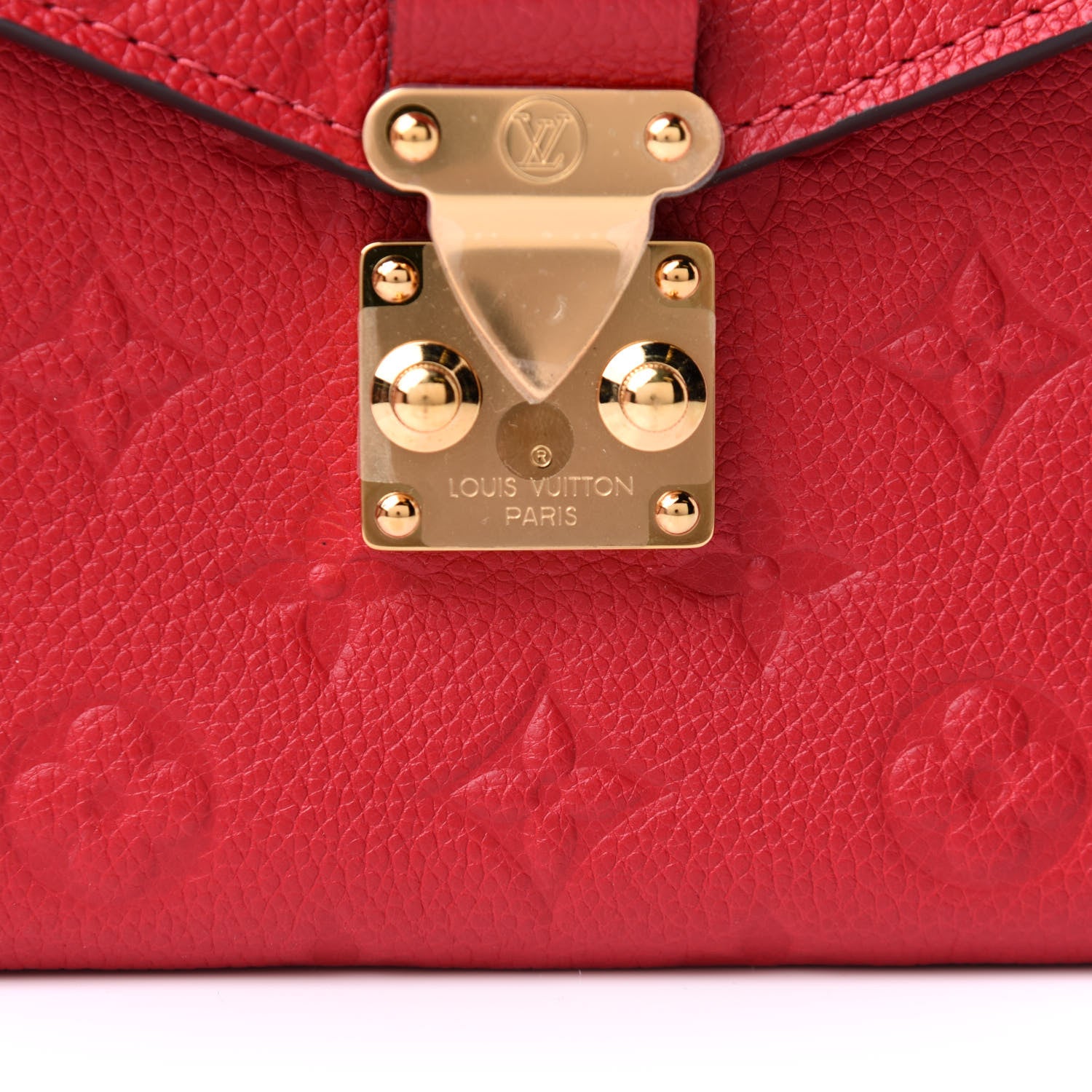 Louis Vuitton Empreinte Pochette Metis Cherry 8 of 11