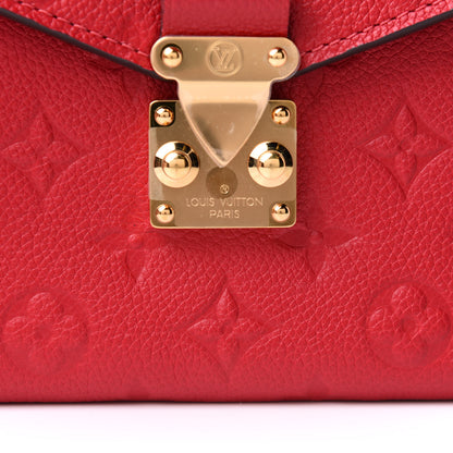 Louis Vuitton Empreinte Pochette Metis Cherry 8 of 11