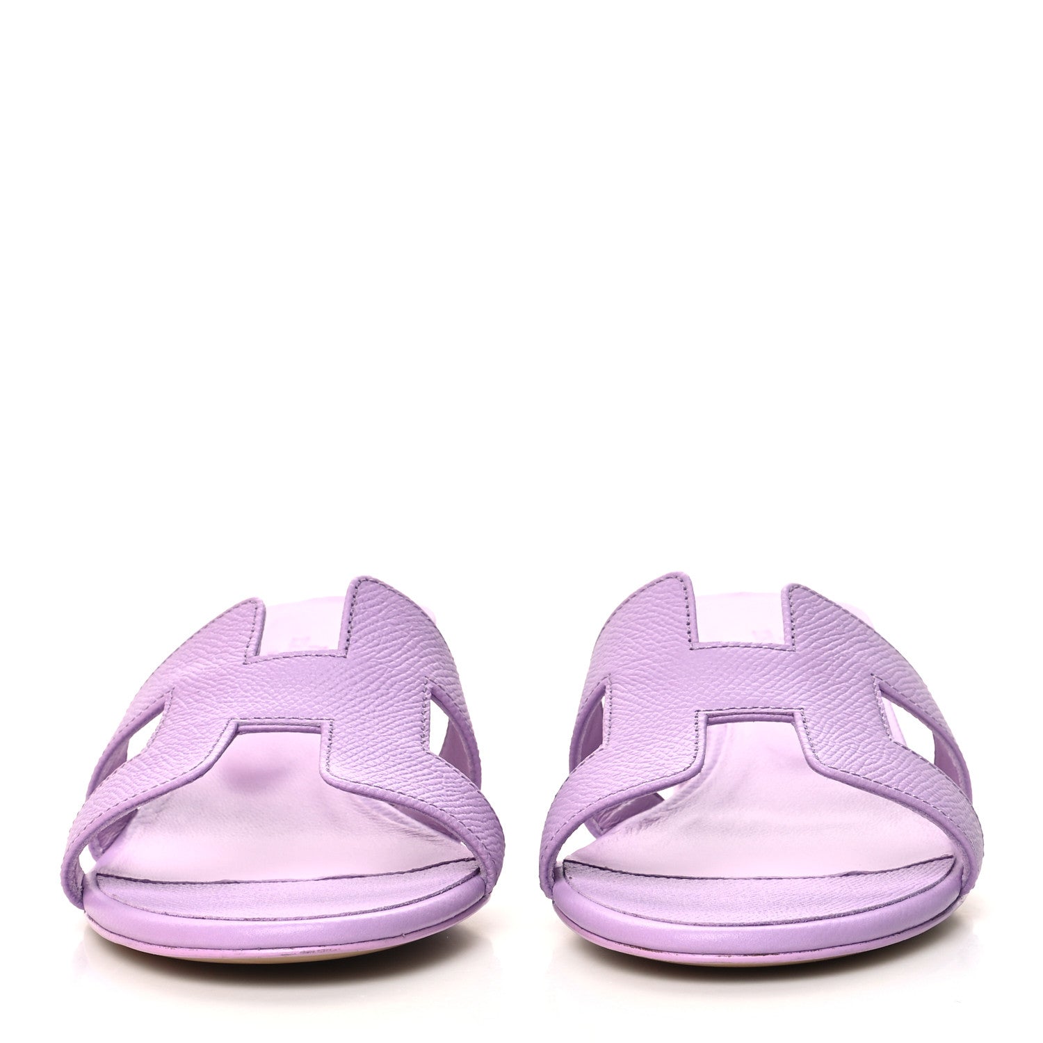 Hermes Epsom Oasis Sandals 36.5 Violet Amethyste 2 of 9